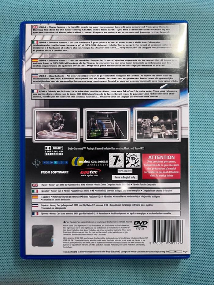 Echo Night : Beyond - Playstation 2 - photo numéro 2
