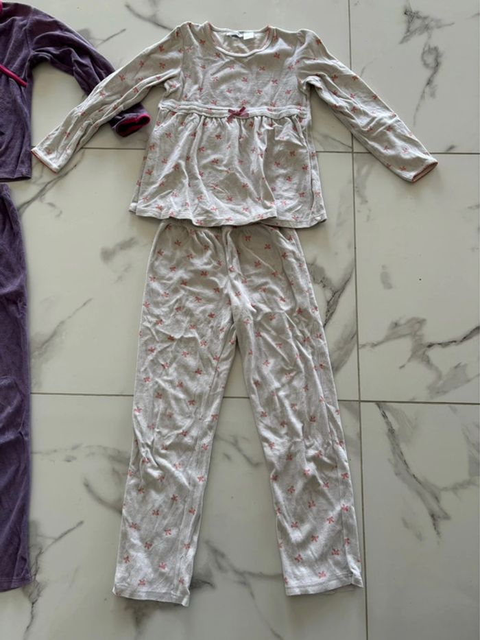 Lot de 2 pyjamas fille hiver T. 12 ans/152 cm - photo numéro 3