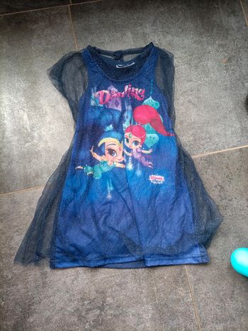 Robe avec tulle