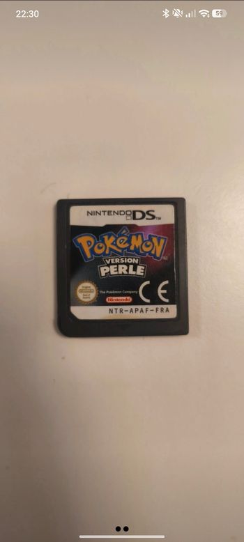 Pokémon version perle pour Nintendo ds