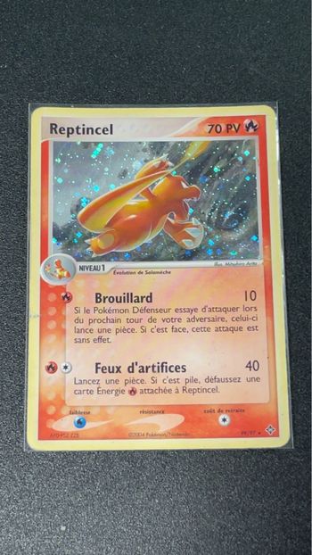 Carte Pokémon Reptincel 99/97 - Ex Dragon holo Secret