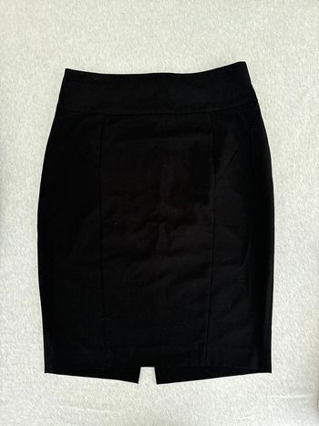 Jupe crayon Zara basic noire 38 tbe