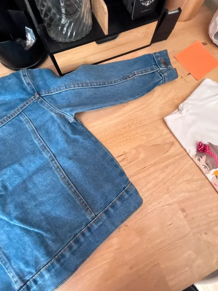 🩵 Veste en  coton couleur jean • Storytelling • 5 ans 🩵 - photo numéro 12