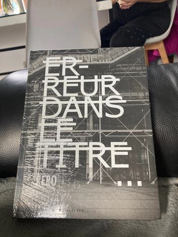 Erreur dans le titre