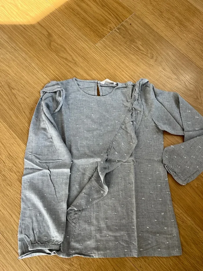 Tunique grise mango taille 10 ans