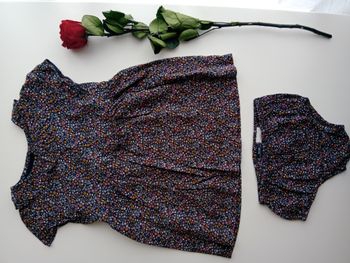 Magnifique ensemble robe et bloomer 18 mois