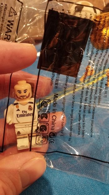 Personnage Lego football neuf Sergio Ramos Real Madrid