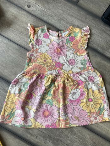 Robe fleurie légère H&M 6M