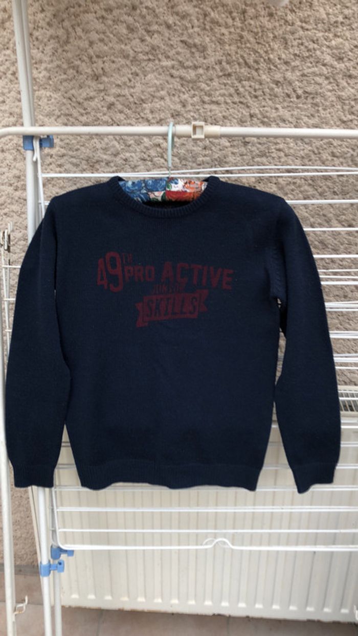 Pull fin garçon 9/10 ans