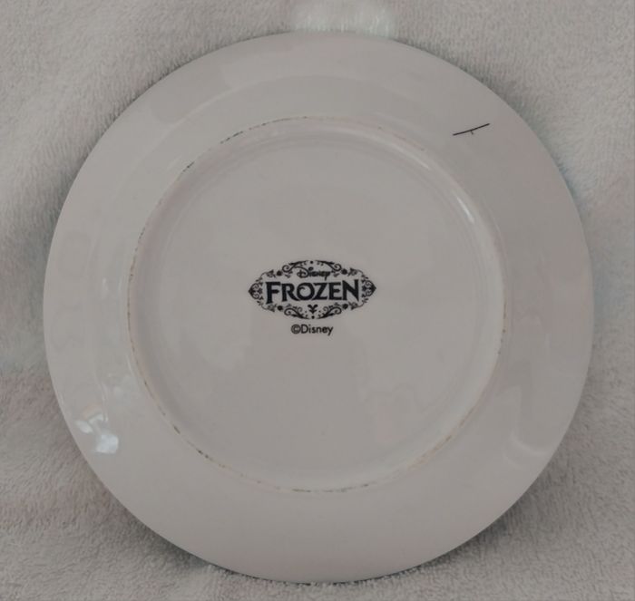 assiette mi-creuse céramique La reine des neiges Frozen Disney - photo numéro 2