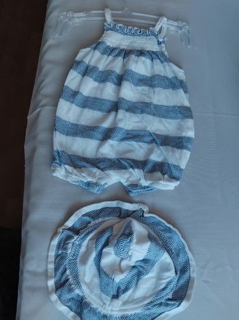 Ensemble barboteuse bébé 6mois