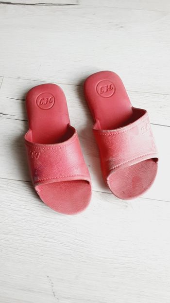 Chaussures fille tongs claquettes roses pointure 36