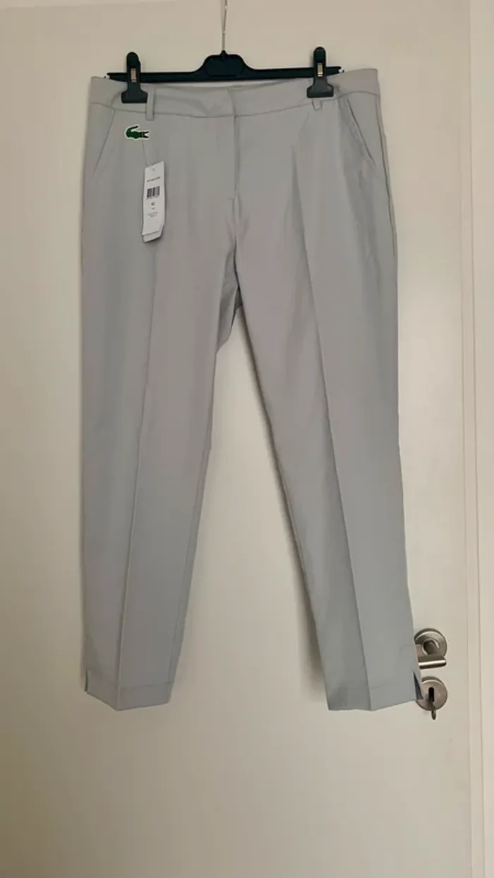 Pantalon Lacoste gris - photo numéro 2