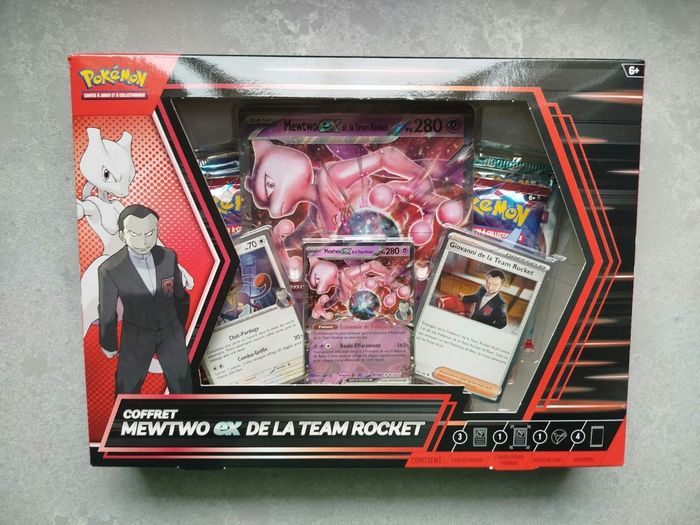 Pokémon - Coffret Mewtwo ex de la team Rocket - scellé - EV10