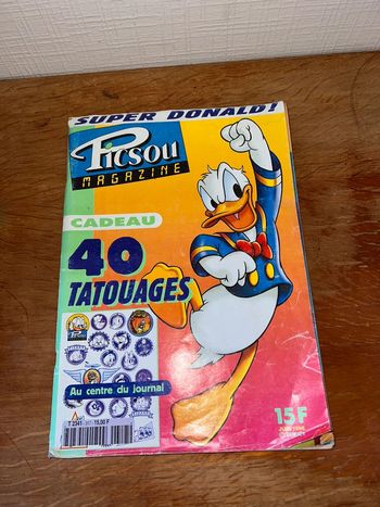 Picsou Magazine N 317 Coupe Du Monde  BD Super Donald Juin 1998 Disney