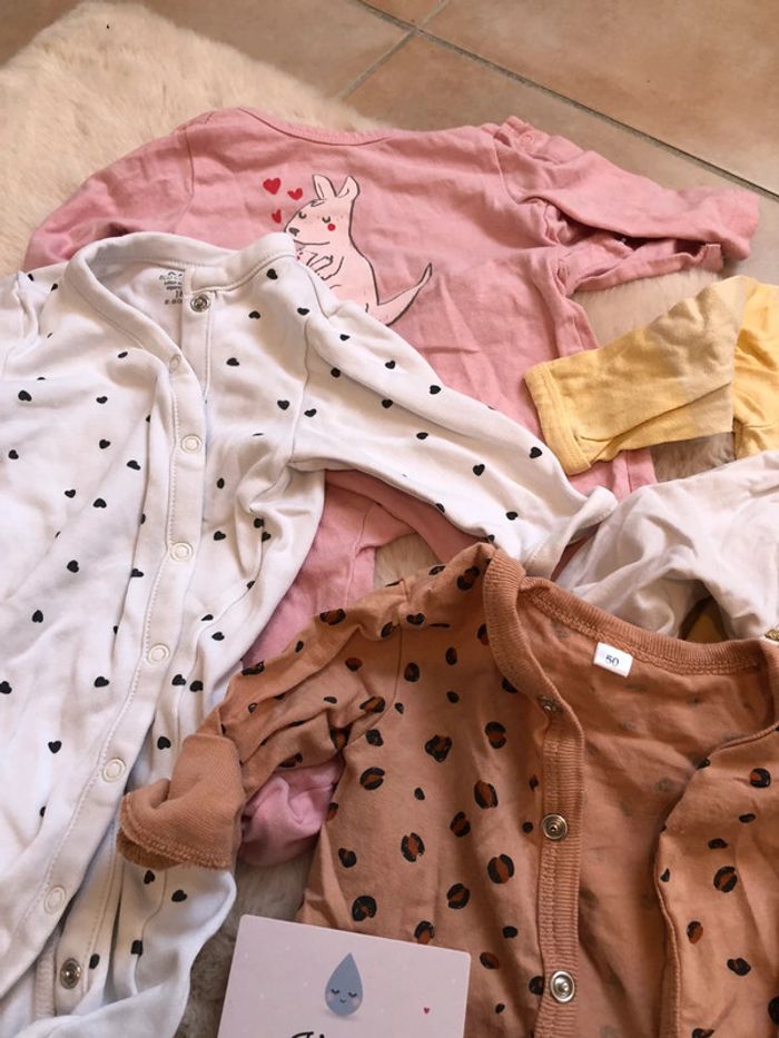 Lot 5 pyjamas bébé Legé - photo numéro 3