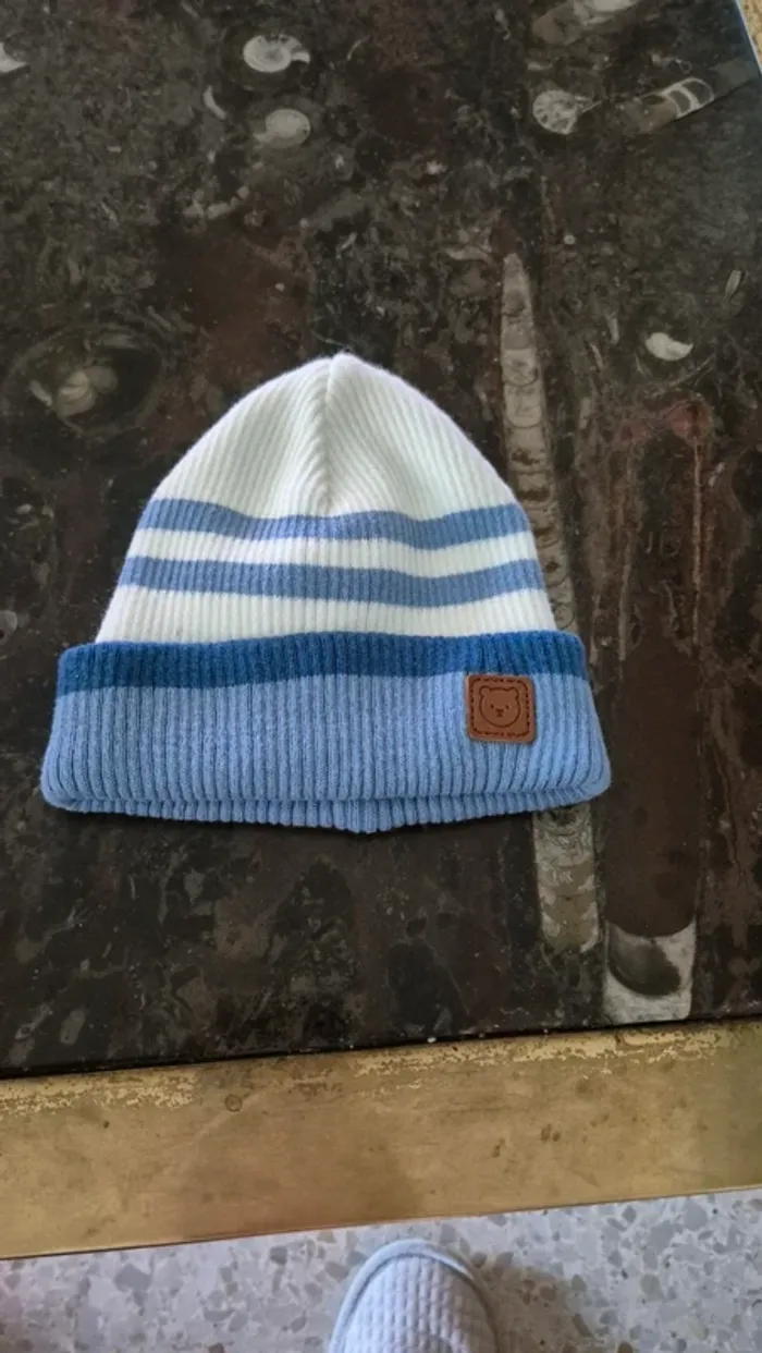 Bonnet garçon 3 mois