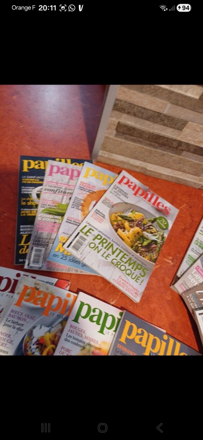 Collection magazines " Papilles " - photo numéro 3