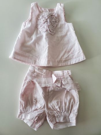 Ensemble rose poudré