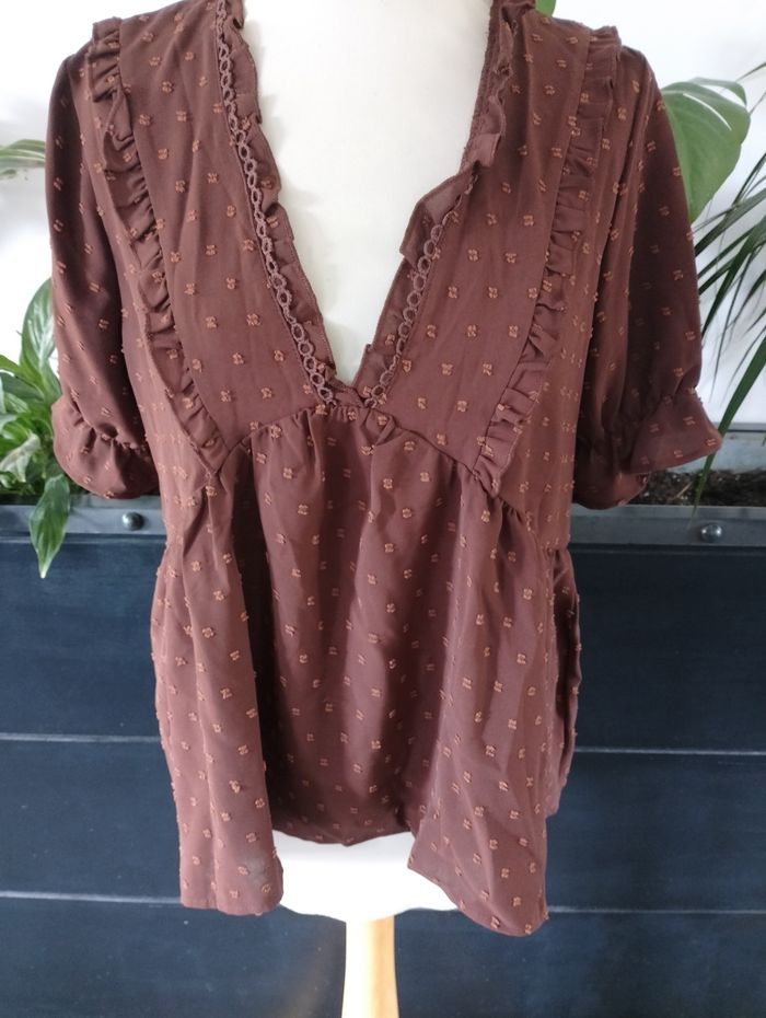 Blouse neuve manches courtes Shein - photo numéro 3