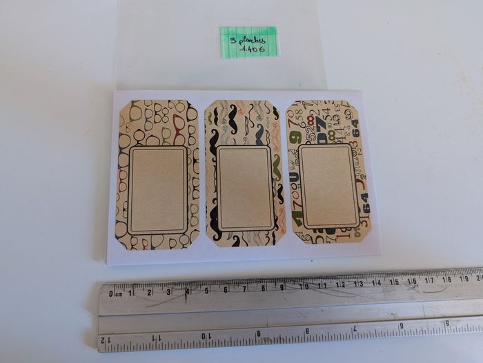 Planches étiquettes - photo numéro 2