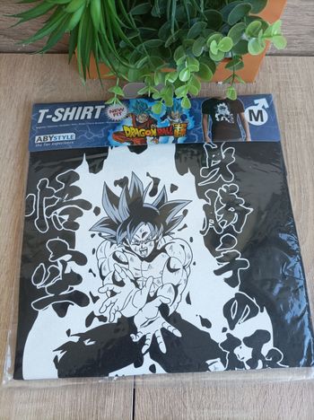 T-shirt Son Goku Dragon Ball super abystyle instinct