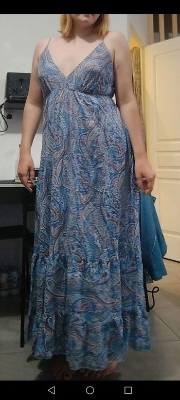 Robe longue dos nu
