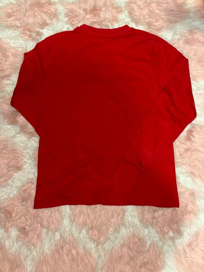 T-shirt manches longues Polo Ralph Lauren rouge – excellent état - photo numéro 4