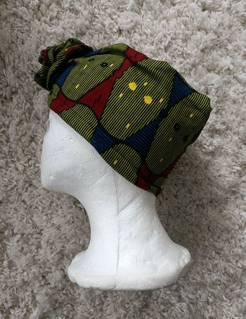 Bandeau en wax avec fil de fer intégré