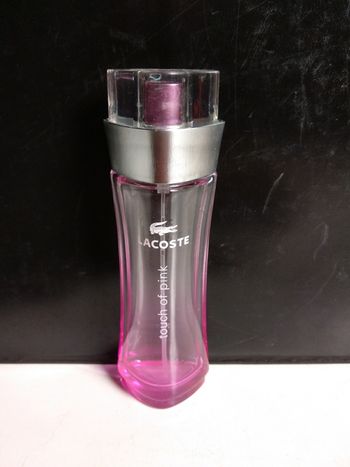 Flacon parfum Lacoste vide