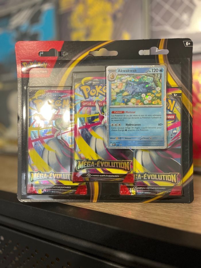 Tripack mega évolution triple illustration gardevoir