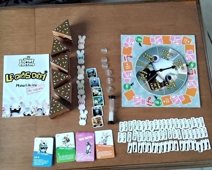 Les lapins crétins ,le gros défi ,presque pas servi ,Ubisoft ,de 7 à 77 ans - photo numéro 3