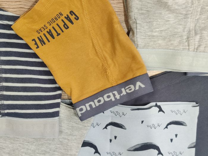 Lot de 8 pièces maillots de corps marin Vertbaudet Taille 3 ans - photo numéro 2