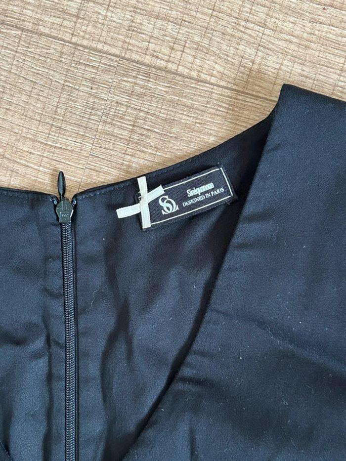 Robe noire à manches courtes Sinequanone taille 38 jamais portée (taille petit) - photo numéro 15