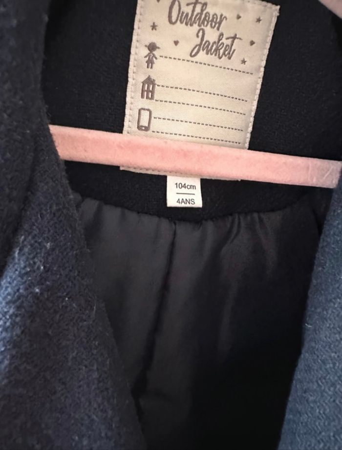 Manteau fille Vertbaudet taille 4 ans - photo numéro 2