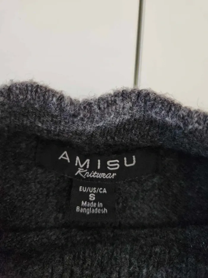 Pull amisu Gris S - photo numéro 3