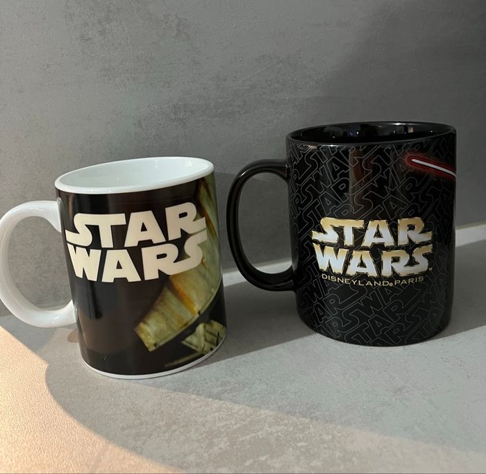 Tasses STAR WARS Exclusif DisneyLand Paris et Logoshirt - photo numéro 2