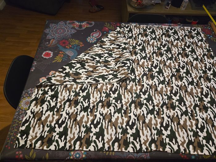 Tissus motif camouflage Neuf - photo numéro 2