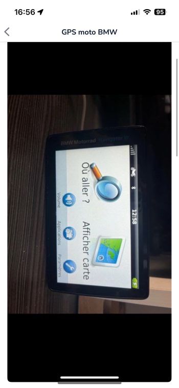GPS moto bmw