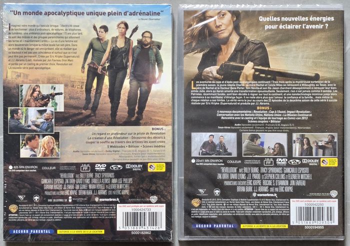 Revolution L'intégrale de la Série (Saison 1 et 2 Version Française) neuf sous Blister - photo numéro 2