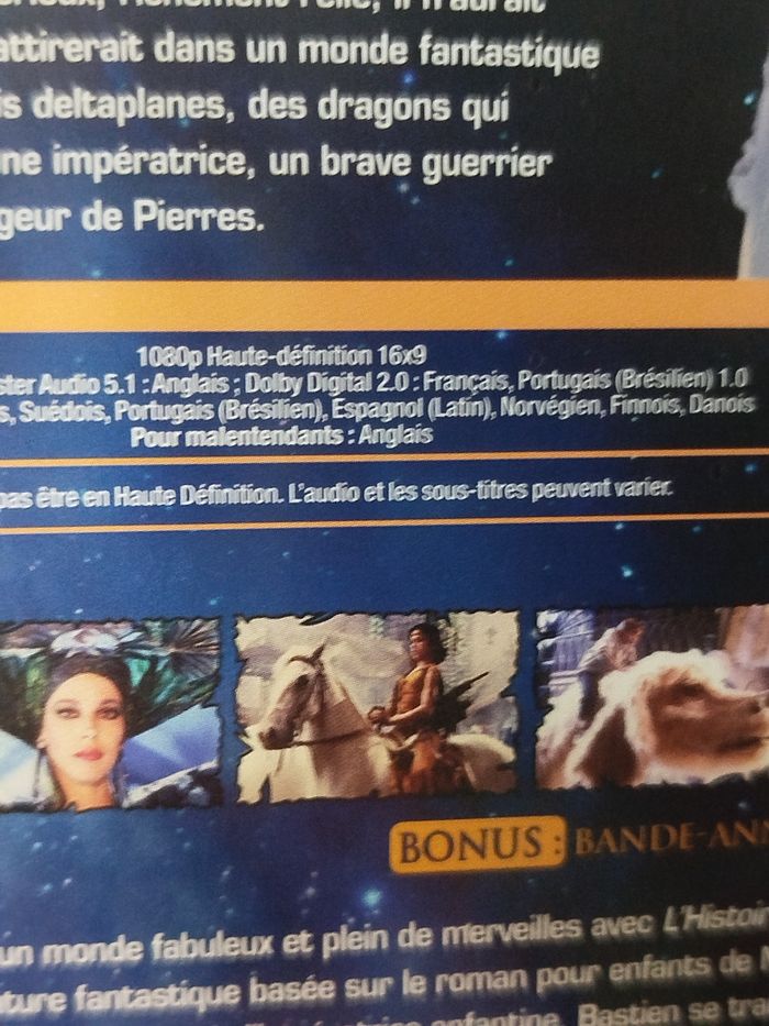 L'histoire sans fin 1 et 2 Blu-ray (sous blister) - photo numéro 5
