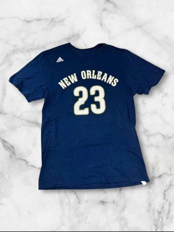 T-shirt NBA New Orleans Pelicans Anthony Davis Adidas - Taille L (70x48cm)