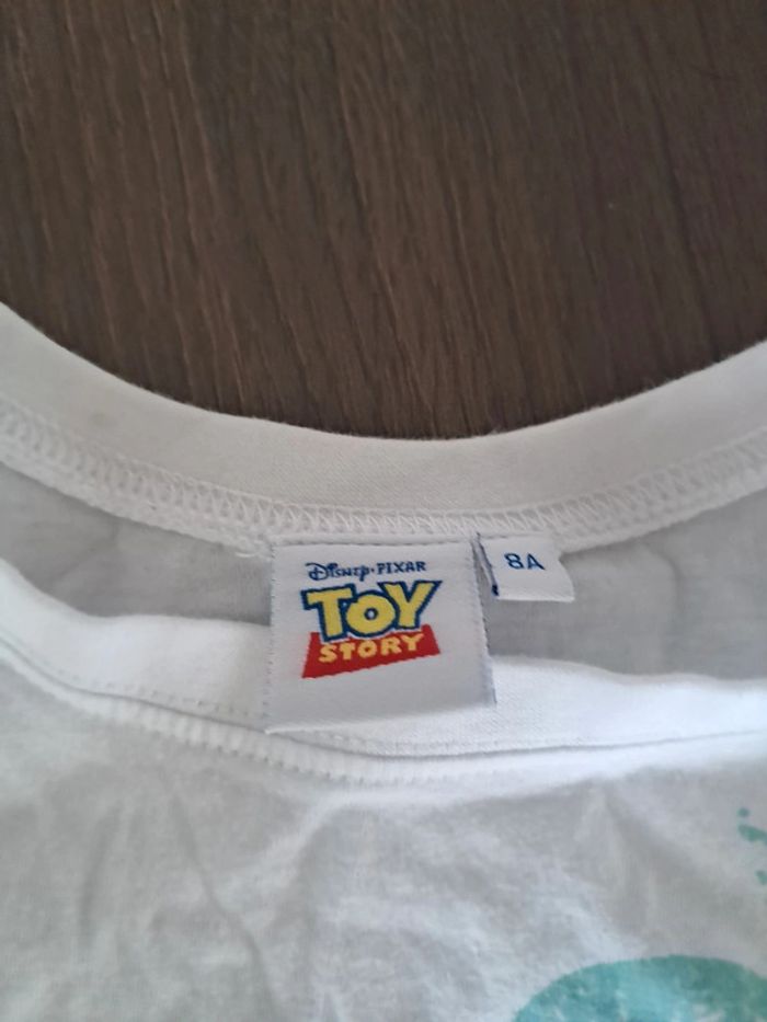 Tshirt 8 ans sans manche buzz l'éclair - photo numéro 3