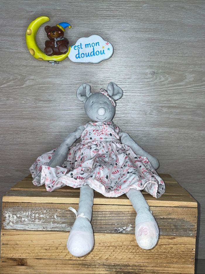 TC126 doudou souris 🐭 tartine et chocolat