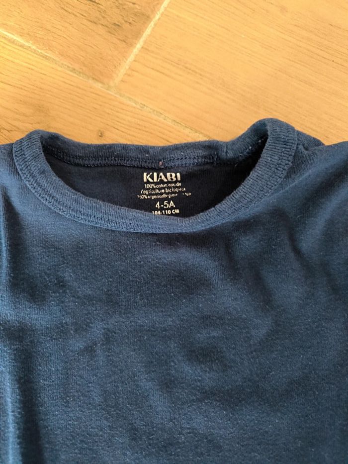 T-shirt bleu marine - photo numéro 2