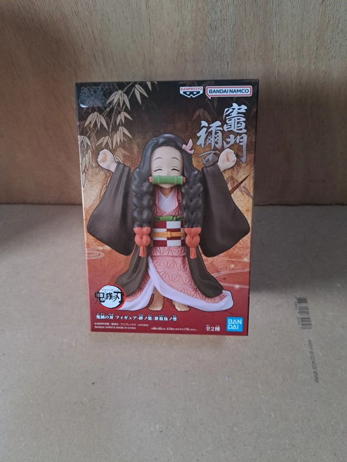 Nezuko figurine demon slayer banpresto