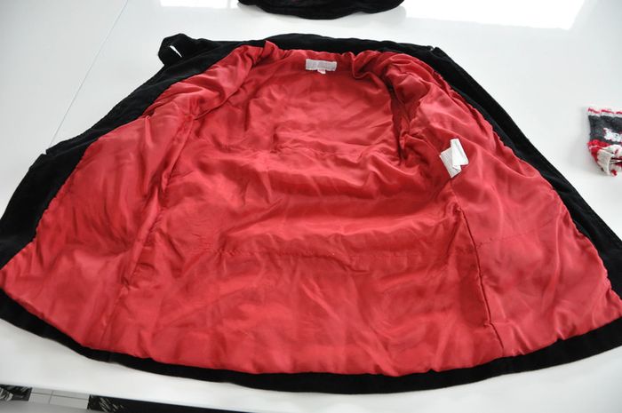 Ensemble beau Manteau avec chapeau assorti et gants C414 Catimini 4 ans - photo numéro 9