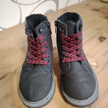 Chaussure montante noire