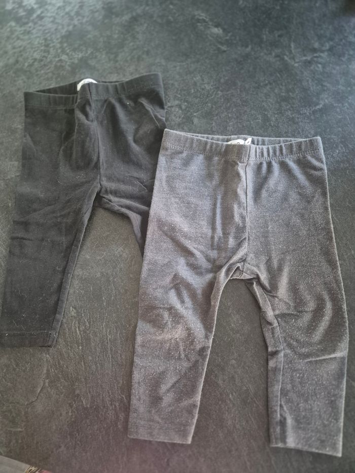 Lot de 2 leggings