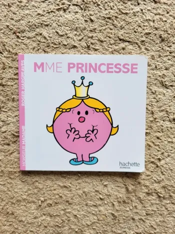 Livre enfant "Madame Princesse" de Roger Hargreaves